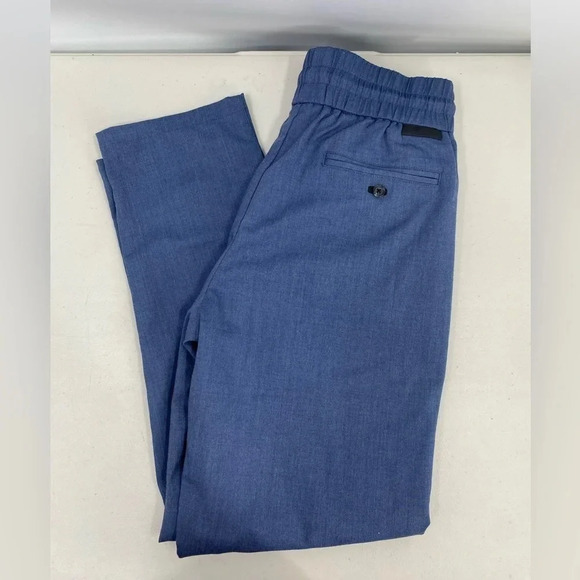 Alchemy Equipment blue Wool Blend Chino Men's Size S Shortened drawstring - Picture 3 of 12